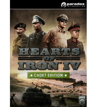 Hearts of Iron IV: Cadet Edition Steam Key GERMANY